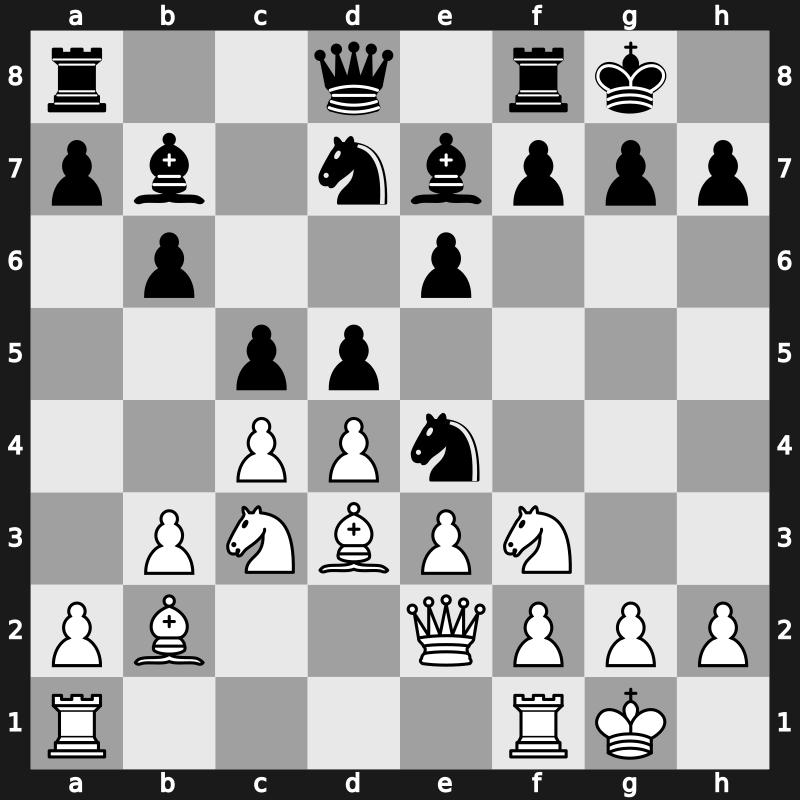 1973 Leningrad Interzonal – Round 2 – Larsen, Bent – 1-0 – Radulov, Ivan – G21