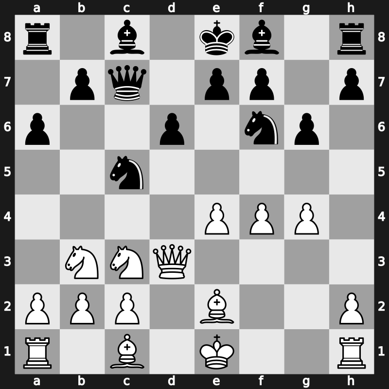 1973 Leningrad Interzonal – Round 3 – Torre, Eugenio – 1/2-1/2 – Quinteros, Miguel Angel – G71