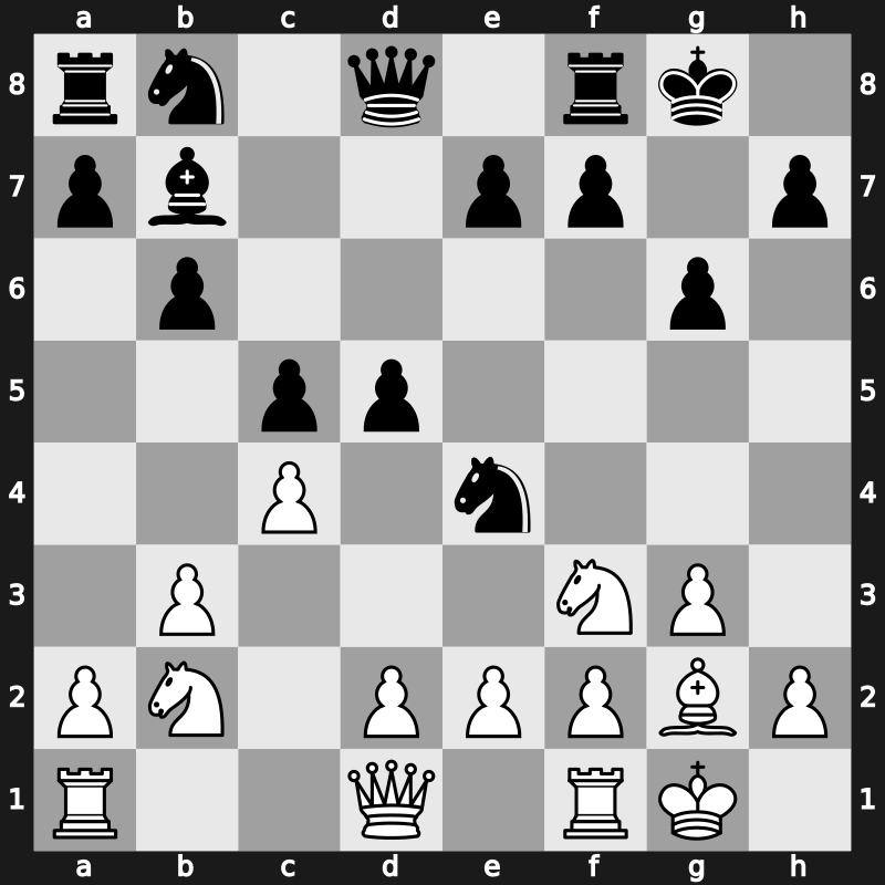 1973 Leningrad Interzonal – Round 6 – Tal, Mihail – 0-1 – Korchnoi, Viktor – G147
