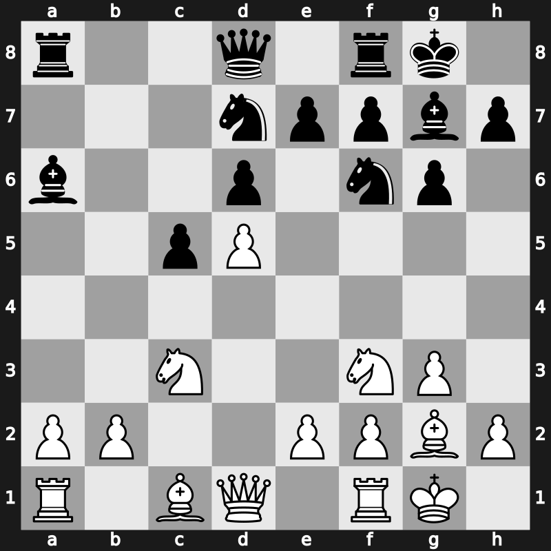1973 Leningrad Interzonal – Round 7 – Korchnoi, Viktor – 1-0 – Quinteros, Miguel Angel – G42