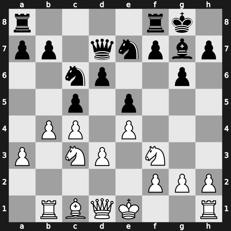 1973 Leningrad Interzonal – Round 9 – Torre, Eugenio – 0-1 – Radulov, Ivan – G73