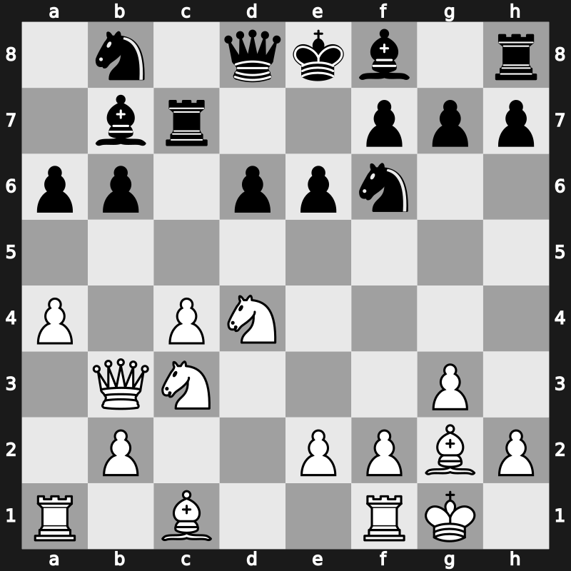 1974 Manila – Round 12 – Kavalek, Lubomir – 0-1 – Quinteros, Miguel Angel – G135