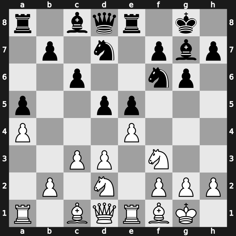 1974 Manila – Round 15 – Ljubojevic, Ljubomir – 1/2-1/2 – Pfleger, Helmut, Dr. – G105