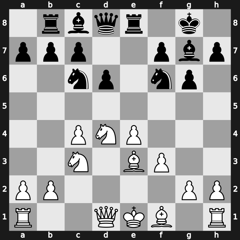 1974 Manila – Round 4 – Gligoric, Svetozar – 1/2-1/2 – Kavalek, Lubomir – G61