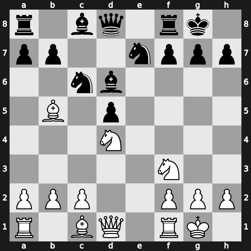 1974 Manila – Round 8 – Torre, Eugenio – 1/2-1/2 – Petrosian, Tigran V. – G125
