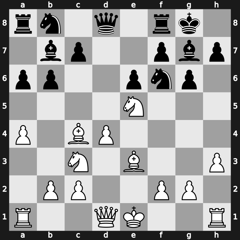 1974 Manila – Round 9 – Kavalek, Lubomir – 1/2-1/2 – Pfleger, Helmut, Dr. – G110