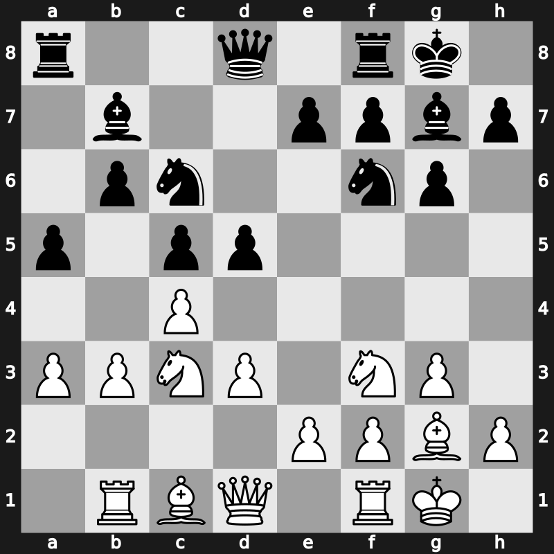 1975 Milan – Round 4 – Larsen, Bent – 1/2-1/2 – Browne, Walter Shawn – G4