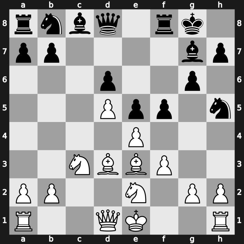 1975 Milan – Round 8 – Petrosian, Tigran V. – 1-0 – Gligoric, Svetozar – G22