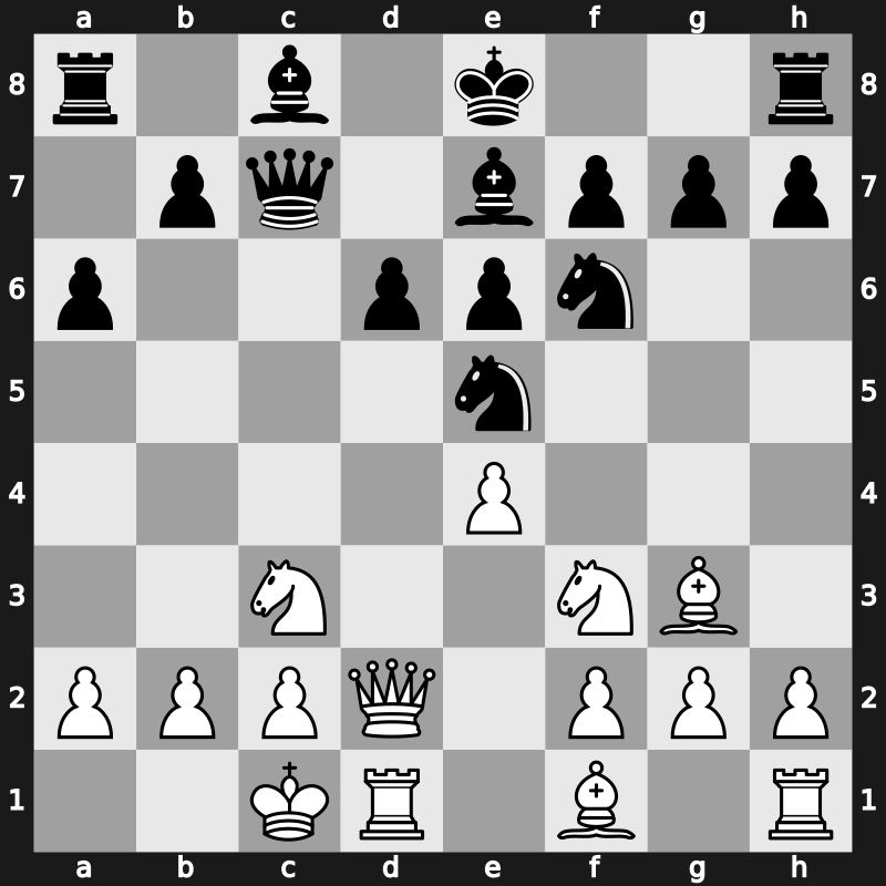 1975 Portoroz/Ljubljana – Round 1 – Velimirovic, Dragoljub – 1/2-1/2 – Ribli, Zoltan – G61