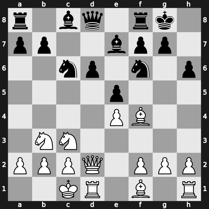 1975 URS Team Ch – Round 1 – Balashov, Yuri S – 0-1 – Krogius, Nikolai V – G344