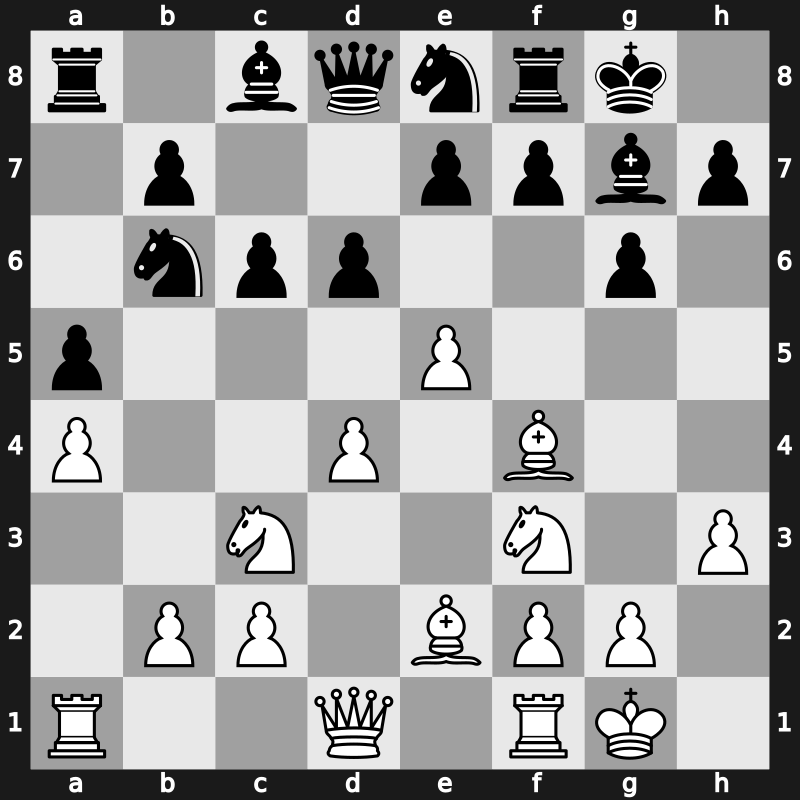 1975 URS Team Ch – Round 1 – Faibisovich, Vadim Z – 1/2-1/2 – Vitolinsh, Alvis – G388