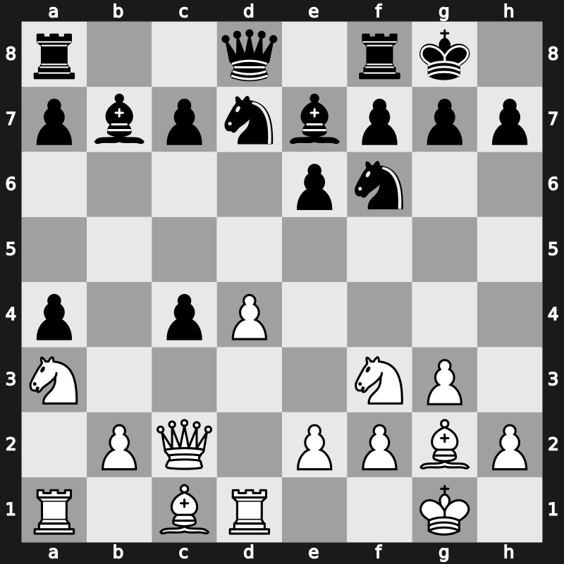 1975 URS Team Ch – Round 1 – Romanishin, Oleg M – 1-0 – Levit, Roman – G26