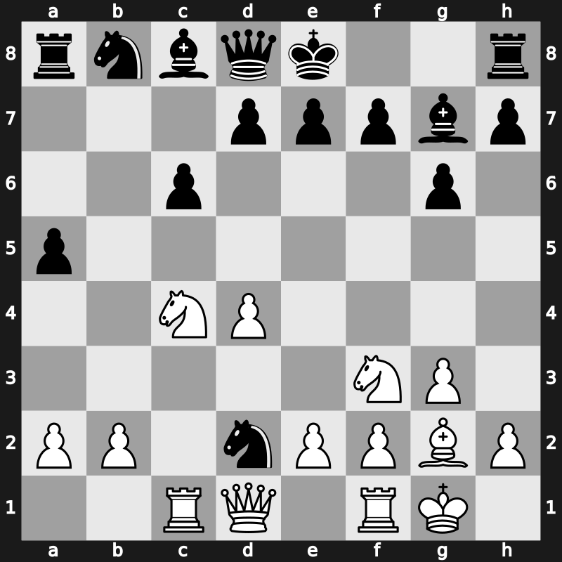 1975 URS Team Ch – Round 1 – Ustinov, Georgy I – 0-1 – Korchnoi, Viktor – G219