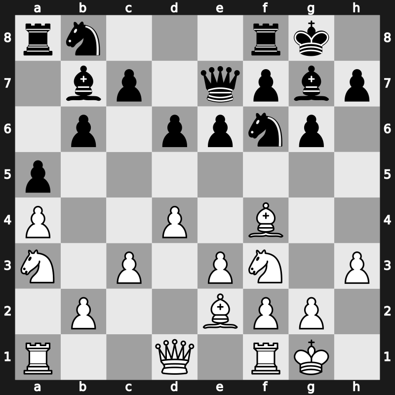 1975 URS Team Ch – Round 4 – Govashelishvili, Genadij – 1/2-1/2 – Yuferov, Sergey N – G216