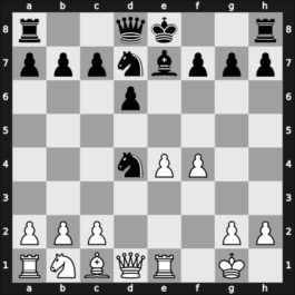 1905 Hastings m – Round 9 – Mieses, Jacques – 1-0 – Napier, William – G9