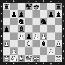1900 DSB-12.Kongress – Round 4 – Burn, Amos – 1-0 – Cohn, Wilhelm – G22