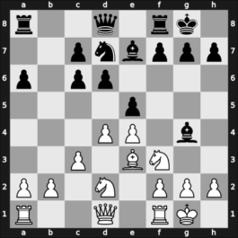 1900 London – Round 1 – Teichmann, Richard – 1-0 – Gunsberg, Isidor – G3