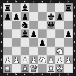 1900 London – Round 1 – ? – 0-1 – Lasker, Emanuel – G4