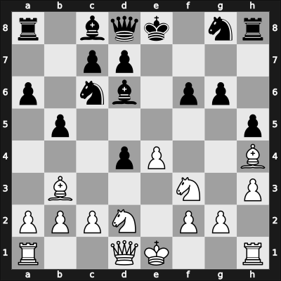 1900 London ENG – Round 3 – Lawrence, Thomas F – 0-1 – Gunsberg, Isidor – G4