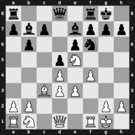 1900 London ENG – Round 4 – Gunsberg, Isidor – 1-0 – Van Vliet, Lodewijk – G5