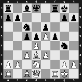 1900 London ENG – Round 7 – Gunsberg, Isidor – 1-0 – Ward, Wesley – G10
