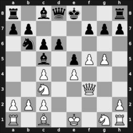 1900 Paris – Round 1 – Mieses, Jacques – 1-0 – Chigorin, Mikhail – G13