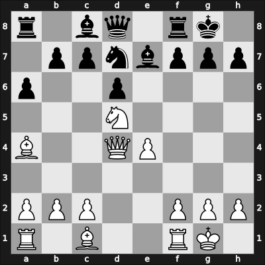 1900 Paris – Round 1 – Lasker, Emanuel – 1/2-1/2 – Chigorin, Nikolay – G17