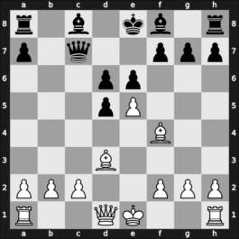 1900 Paris – Round 4 – Showalter, Jackson – 0-1 – Mieses, Jacques – G36
