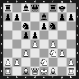 1900 Paris – Round 6 – Schlechter, Carl – 0-1 – Burn, Amos – G51