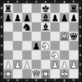 1900 Paris – Round 11 – Chigorin, Mikhail – 1-0 – Janowski, Dawid – G77