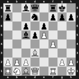 1900 Paris – Round 14 – Mortimer, James – 0-1 – Maroczy, Geza – G93