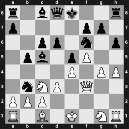 1900 Paris FRA – Round 14 – Mieses, Jacques – 1-0 – Janowski, Dawid – G16