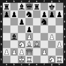 1900 Paris FRA – Round 15 – Mieses, Jacques – 1-0 – Brody, Miklos – G18