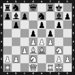 1900 Paris blind-simul – Round 1 – Pillsbury, Harry – 1-0 – Grommer, Jacques – G4
