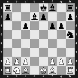 1900 Paris blind-simul – Round 1 – Pillsbury, Harry – 1-0 – Debost, Paul – G5