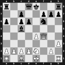 1900 Paris blind-simul – Round 1 – Pillsbury, Harry – 1-0 – Lochard, Eliot – G7