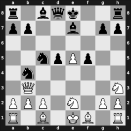 1900 Paris blind-simul – Round 1 – Pillsbury, Harry – 0-1 – De Pape, Alexandre – G8