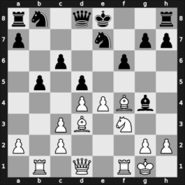 1900 Paris blind-simul – Round 1 – Pillsbury, Harry – 1-0 – Weiss, David – G9