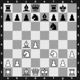 1900 Paris+ – Round 7.1 – D Marco, Gianni – 1/2-1/2 – Burn, Amos – G15
