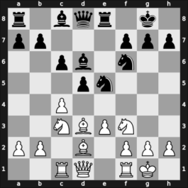 1900 St Petersburg – Round ? – Lebedev, Sergey F – 1-0 – Chigorin, Mikhail – G6