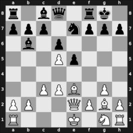 1900 St Petersburg – Round ? – Chigorin, Mikhail – 0-1 – Lebedev, Sergey F – G10