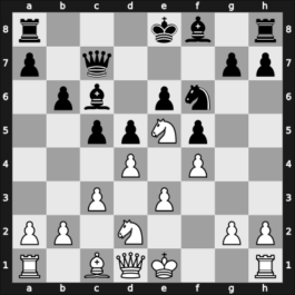 1901 It (Men) Monte Carlo MNC – Round 5 – Gunsberg, Isidor – 1/2-1/2 – Marchand, Max – G8