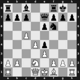 1901 It (Men) Monte Carlo MNC – Round 5 – Marshall, Frank – 1/2-1/2 – Rubinstein, Akiba – G9