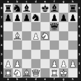 1901 It (Men) Monte Carlo MNC – Round 5 – Chigorin, Mikhail – 1-0 – Tarrasch, Siegbert – G10