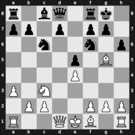 1901 It (Men) Monte Carlo MNC – Round 7 – Rubinstein, Akiba – 1-0 – Blackburne, Joseph – G15
