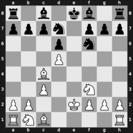 1901 It (Men) Monte Carlo MNC – Round 11 – Gunsberg, Isidor – 1/2-1/2 – Rubinstein, Akiba – G25