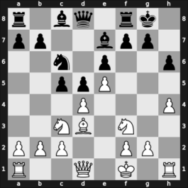 1901 It (Men) Monte Carlo MNC – Round 13 – Tarrasch, Siegbert – 1/2-1/2 – Von Scheve, Theodor – G30