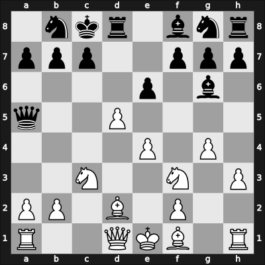 1901 Monte Carlo – Round 9 – Gunsberg, Isidor – 0-1 – Chigorin, Mikhail – G29