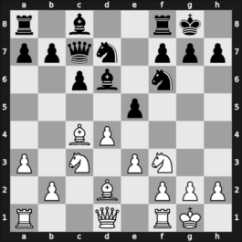 1901 Monte Carlo – Round 12 – Blackburne, Joseph – 0-1 – Chigorin, Mikhail – G33