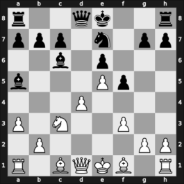 1901 Monte Carlo Monte Carlo MNC – Round 7 – Reggio, Arturo – 0-1 – Chigorin, Mikhail – G10